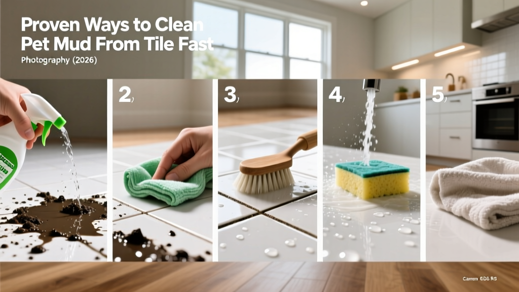 Proven Ways to Clean Pet Mud From Tile Fast (2026)