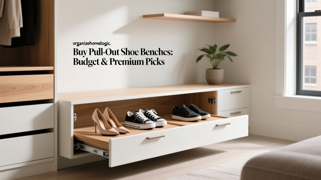 Buy Pull-Out Shoe Benches: Budget & Premium Picks