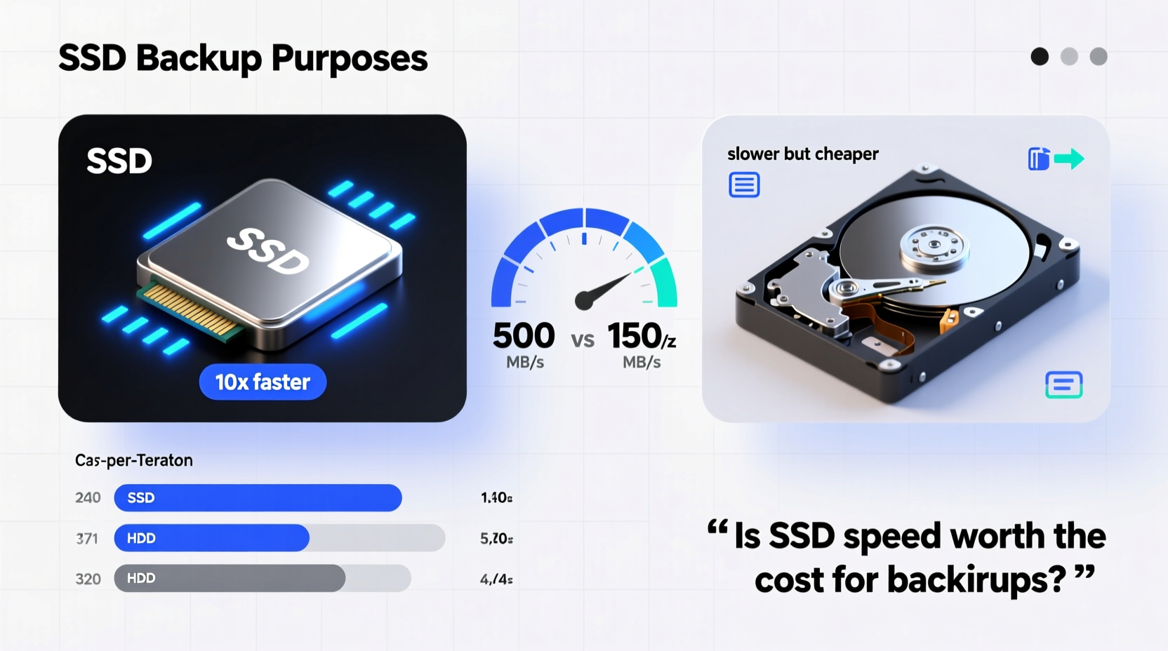 external hard drive ssd vs hdd is the speed of ssd worth the cost for backups