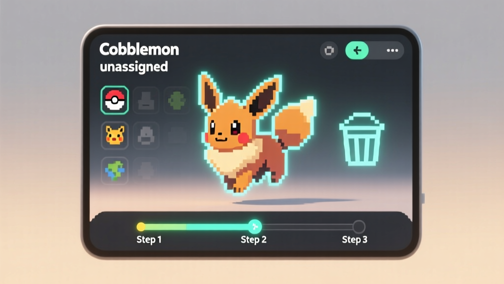 How to Remove a Pokemon from Your Cobblemon Party