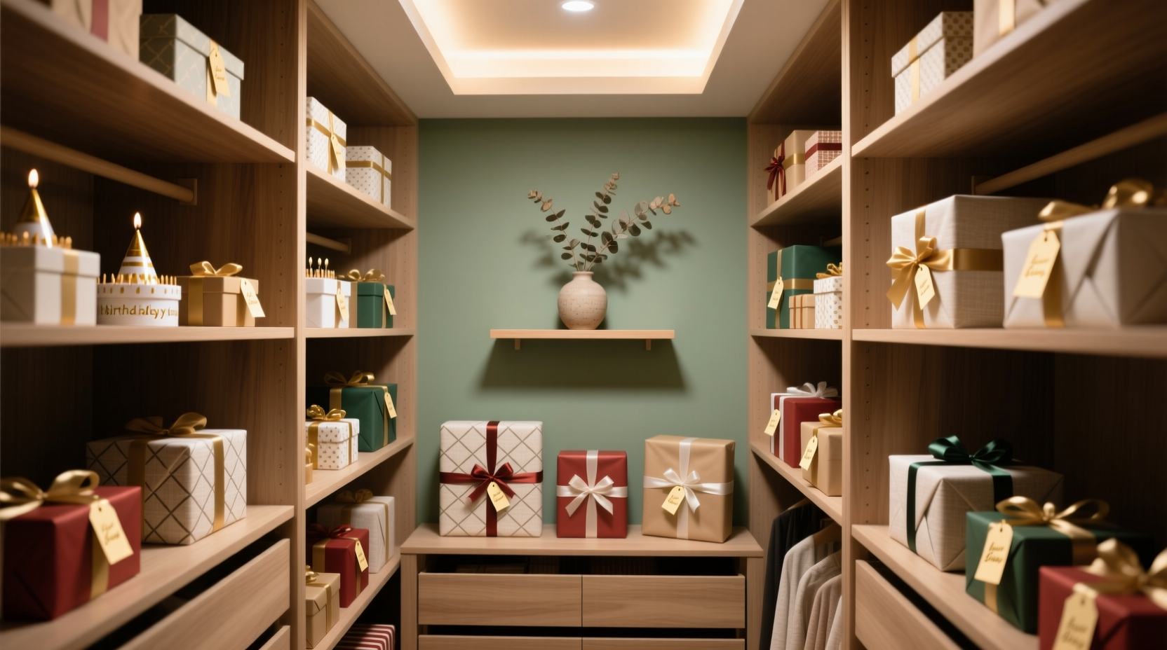 gift closets keep you prepared for last minute gifting