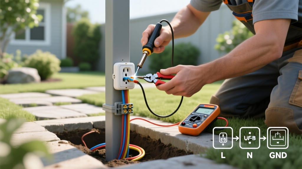 How to Install an Outdoor Electrical Outlet Post: Beginner Guide