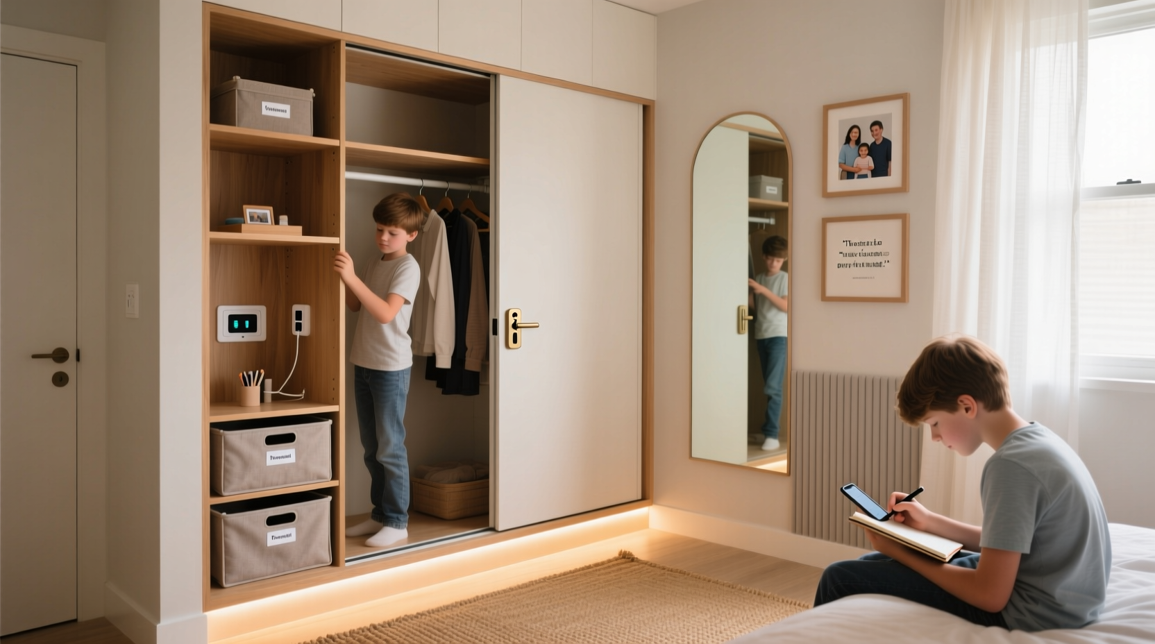 closet organization tips is a fingerprint lock worth it