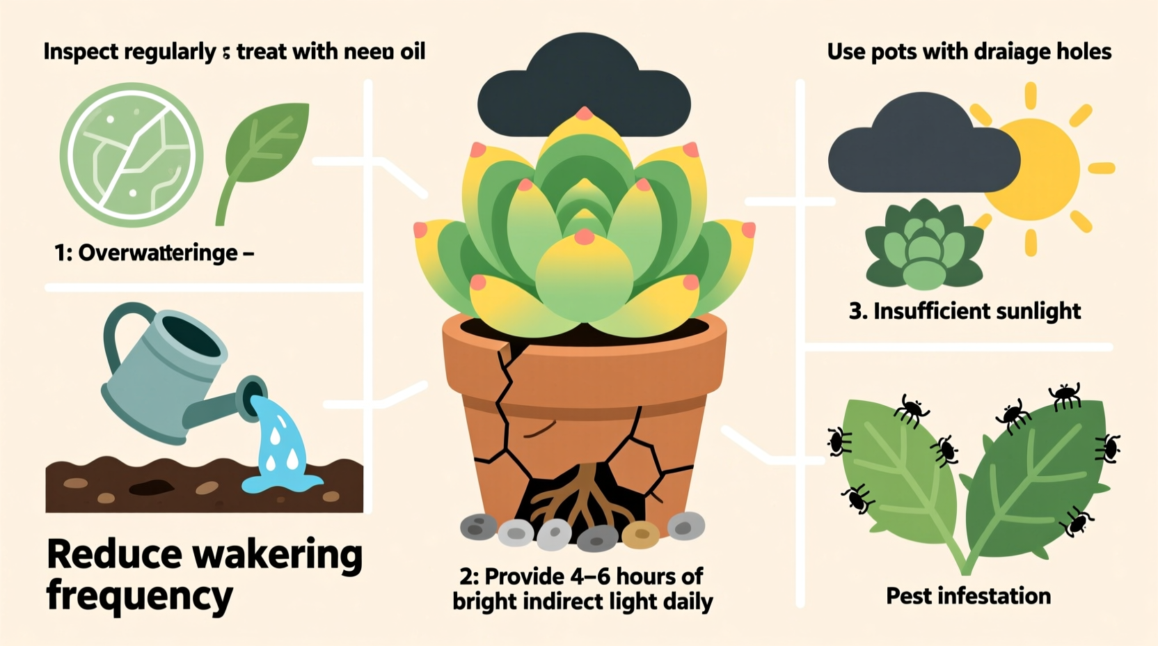 why is my succulent turning yellow common care errors and solutions