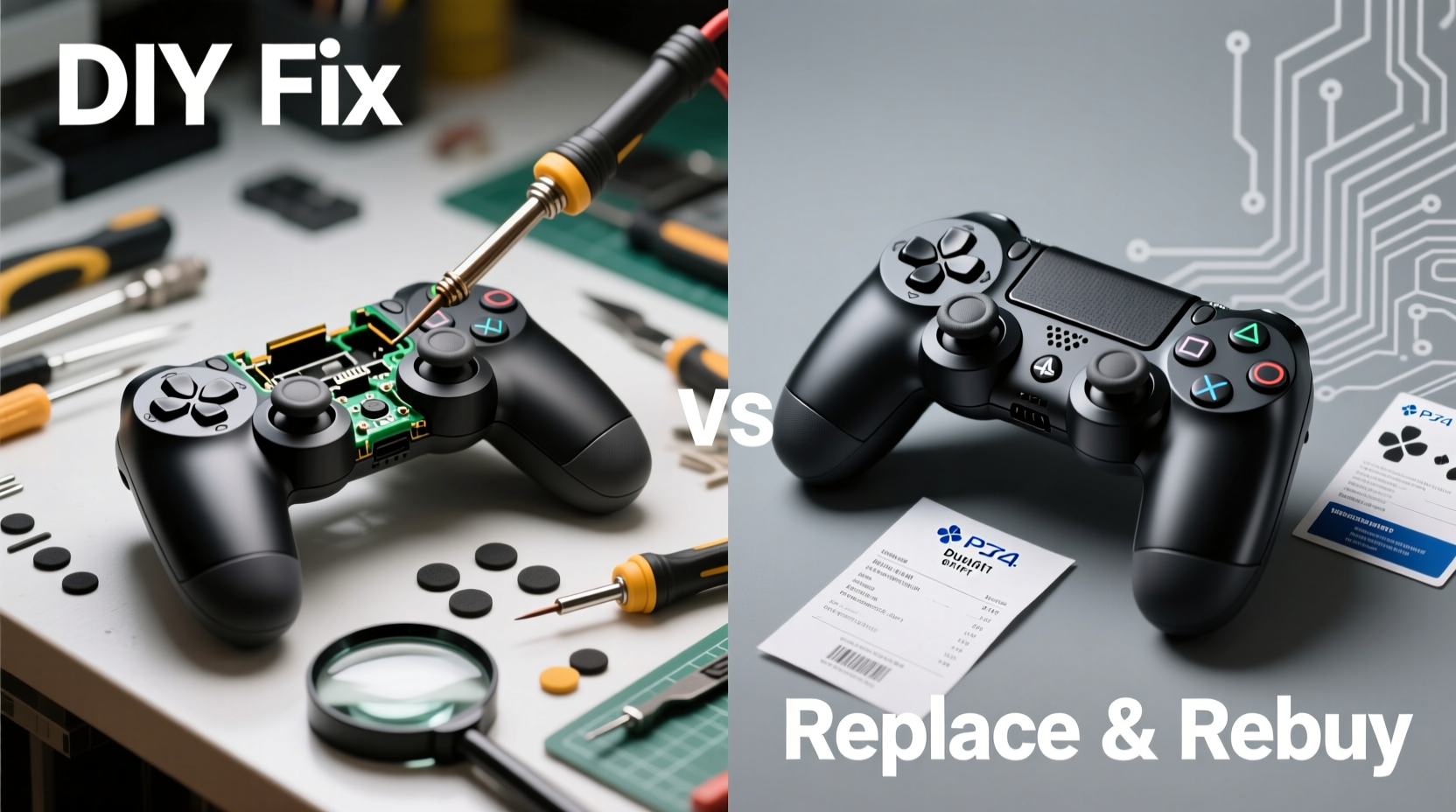 ps4 controller drift fixing it yourself vs paying for a replacement