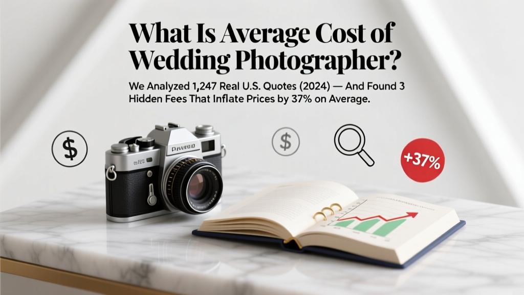 Average Cost of Wedding Photographer (2026)
