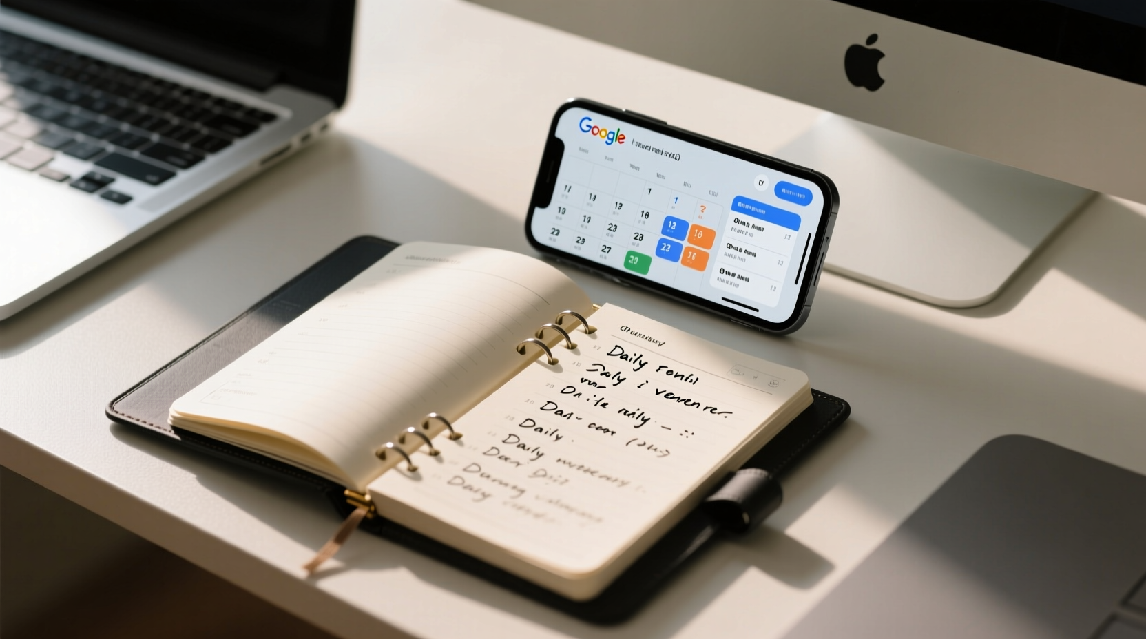 Sync Physical Planner to Google Calendar