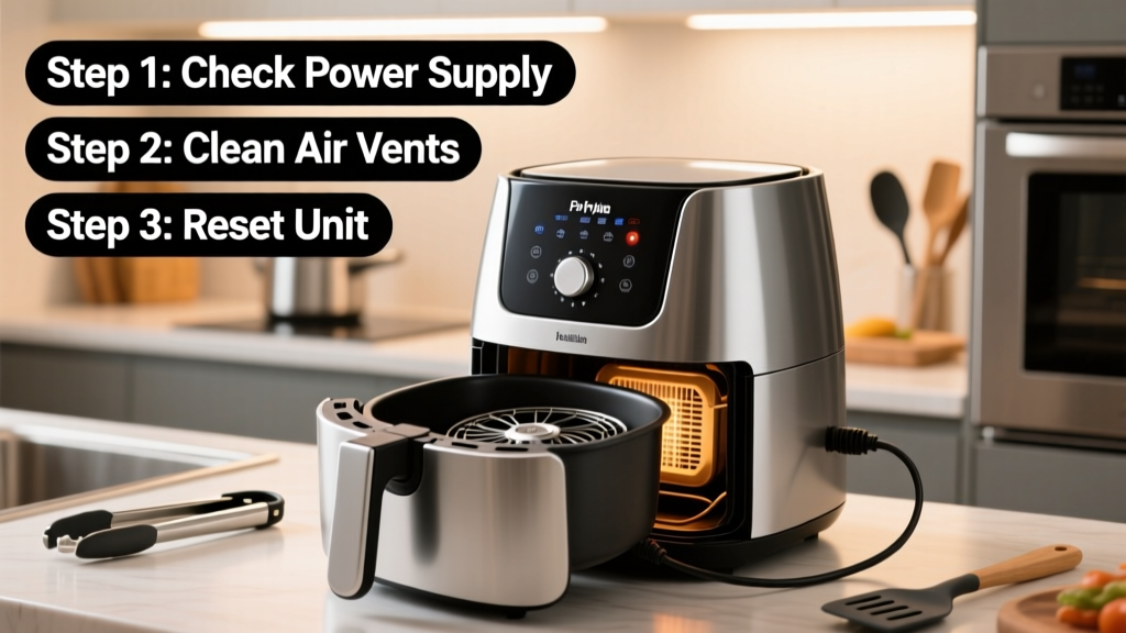 Instant Air Fryer Not Heating? Fix It Fast