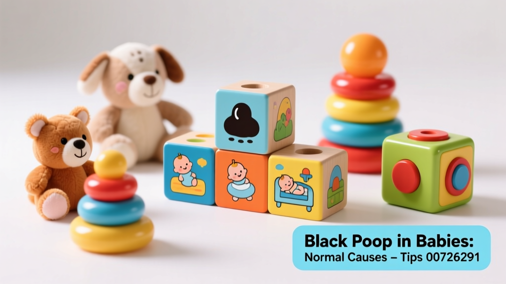 Black Poop in Babies: Normal Causes, Red Flags, and Evidence-Based Care Tips