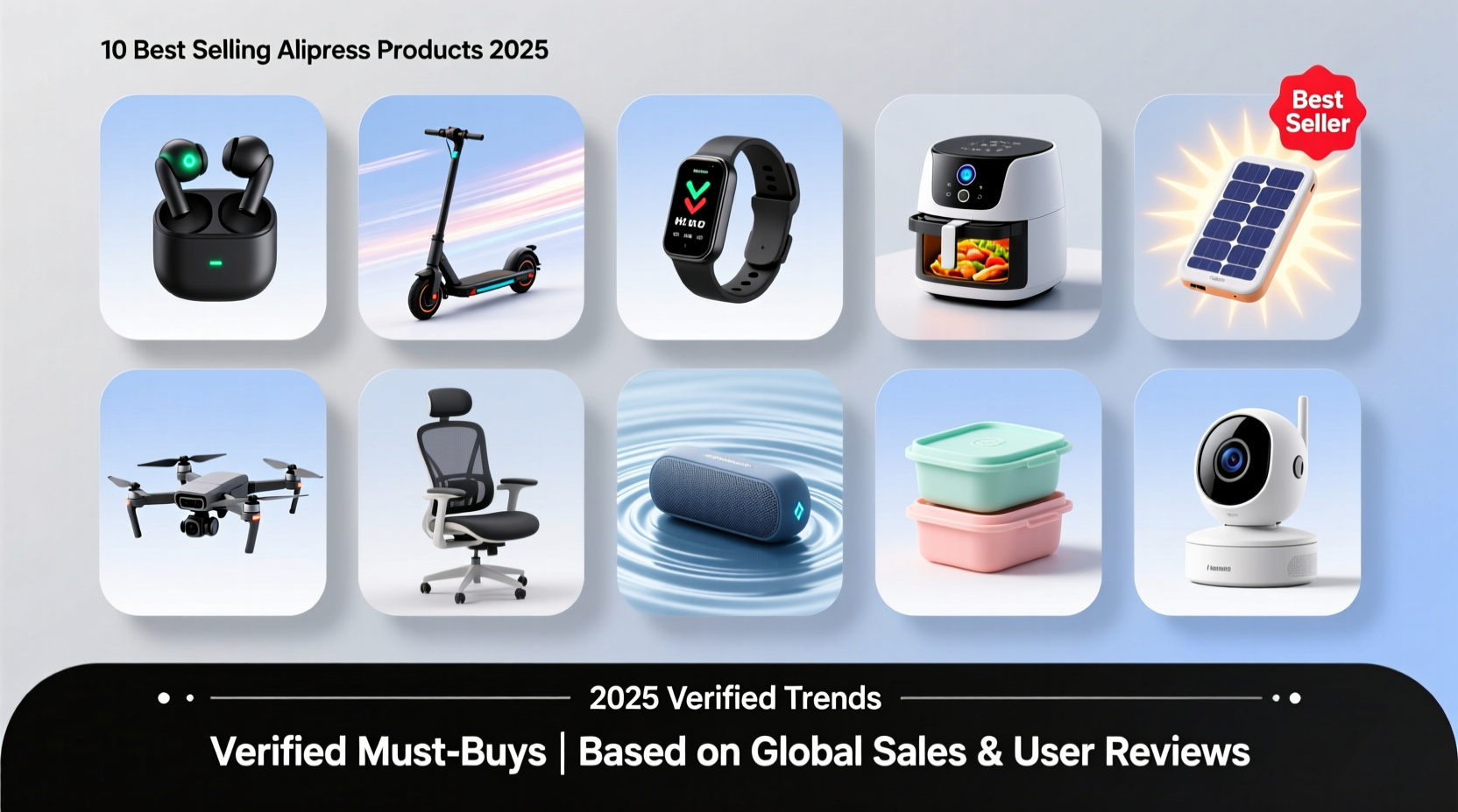 Top 10 Best Selling AliExpress Products in 2025 (Verified Must-Buys)
