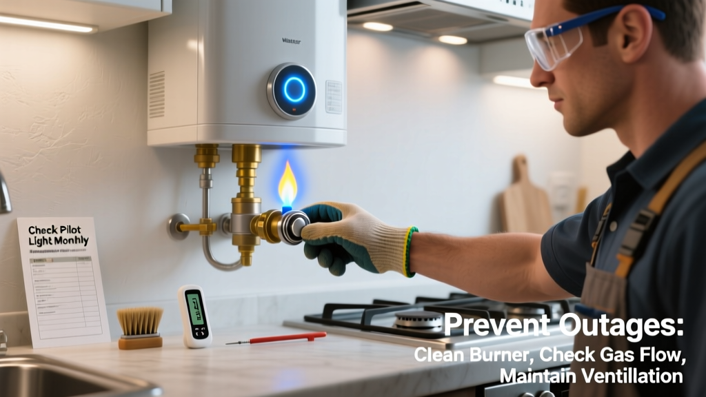 How to Prevent Water Heater Pilot Light Outages