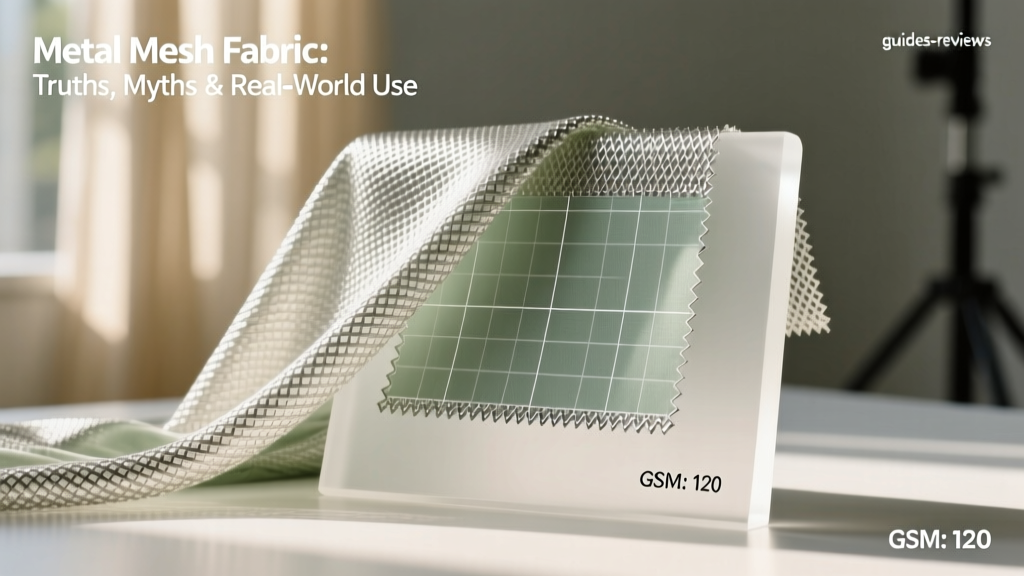 Metal Mesh Fabric: Truths, Myths & Real-World Use