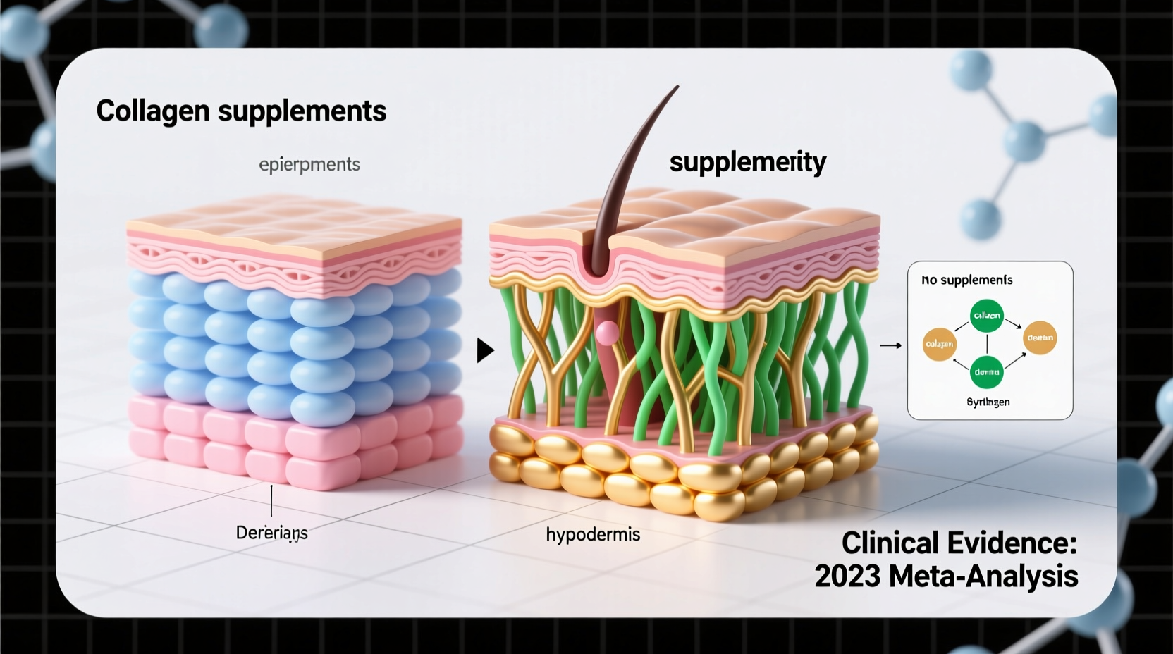 does taking collagen supplements improve skin elasticity