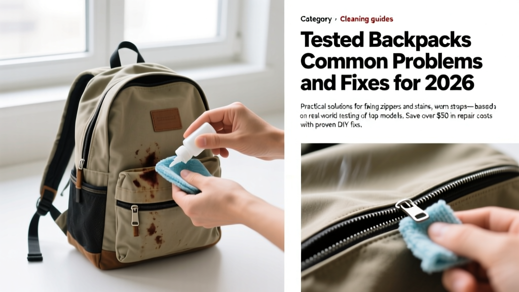 Tested Backpacks Common Problems and Fixes for 2026