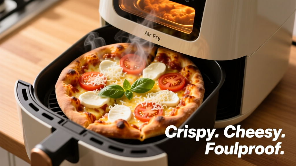 Air Fryer Deep Dish Pizza: Crispy, Cheesy & Foolproof