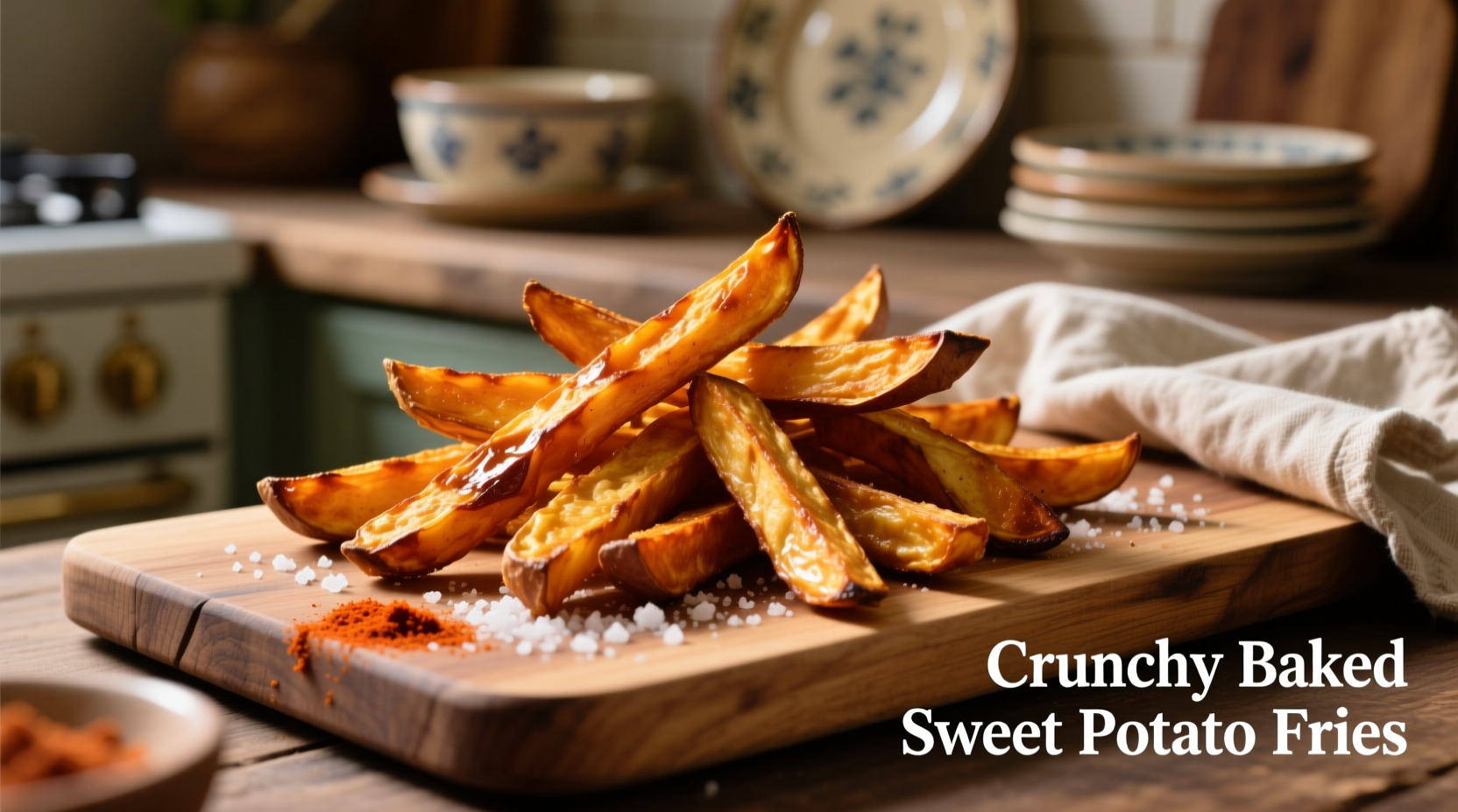 Perfect Crunchy Baked Sweet Potato Fries: Science-Backed Method