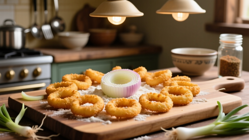Crispy Onion Rings Without Breadcrumbs (Air Fryer)