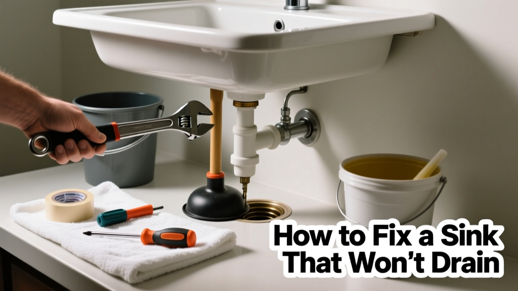 How to Fix a Sink That Won’t Drain Properly