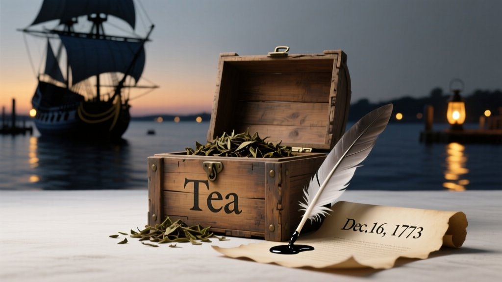 Boston Tea Party Date: December 16, 1773 (Exact Time)