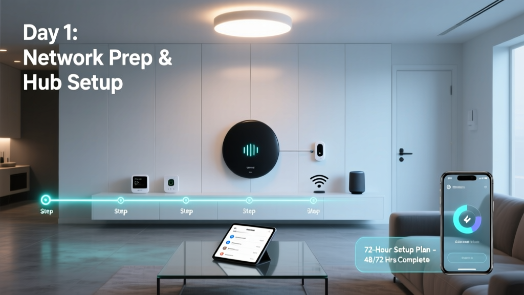 Getting Started with Smart Home Installation: Your First 72-Hour Setup Plan