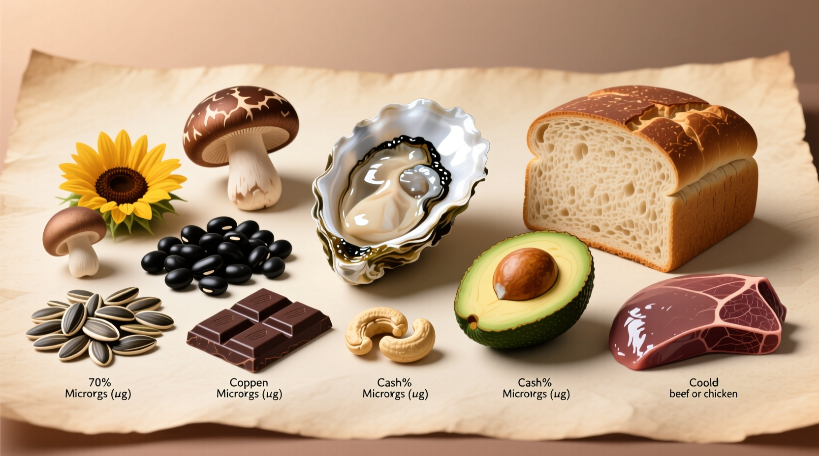 Top Copper-Rich Foods: Complete Dietary Guide