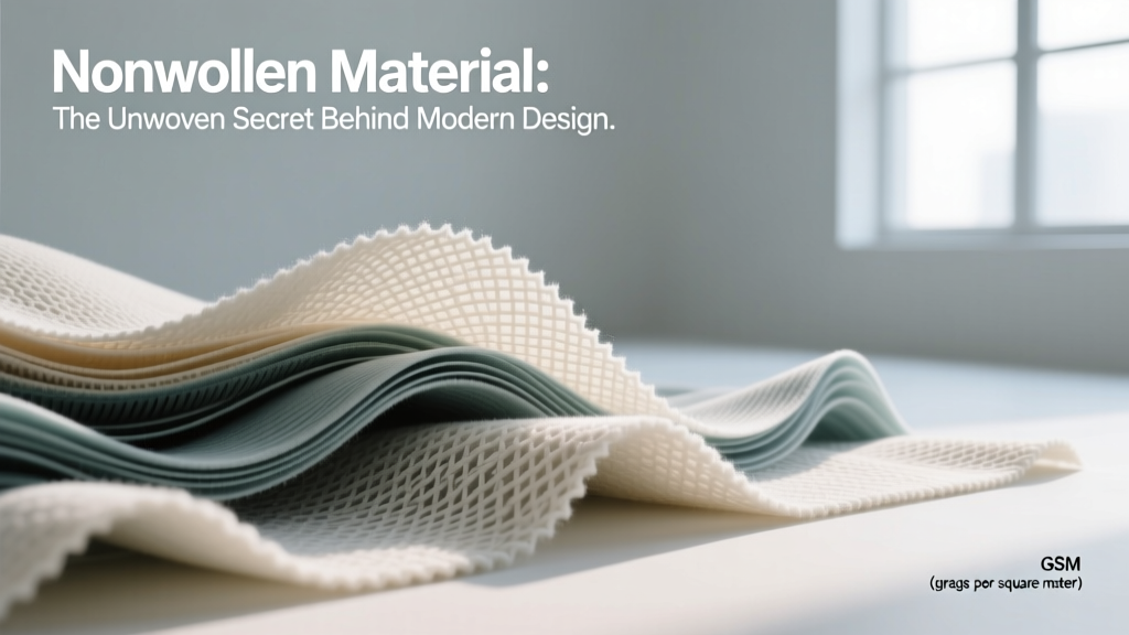 Nonwoven Material: The Unwoven Secret Behind Modern Design
