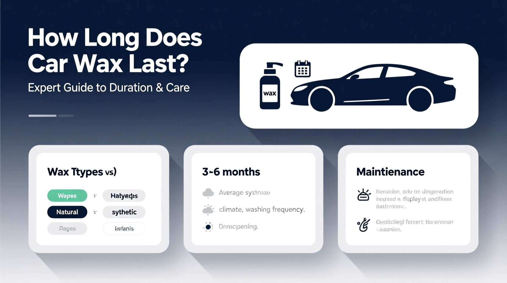 how long does car wax last