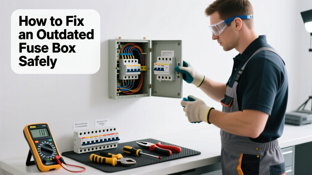 How to Fix an Outdated Fuse Box Safely
