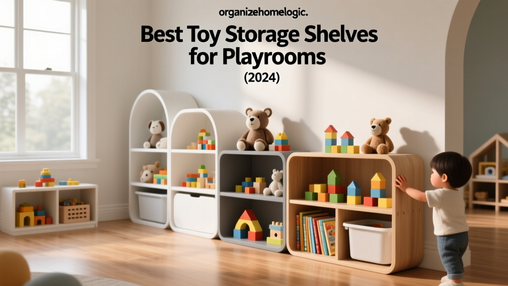 Best Toy Storage Shelves for Playrooms (2024)