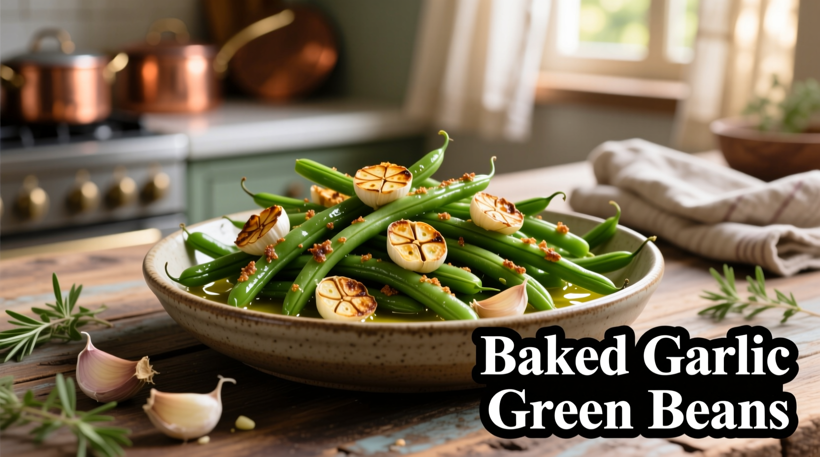 Perfect Baked Garlic Green Beans: Crisp-Tender Recipe Guide