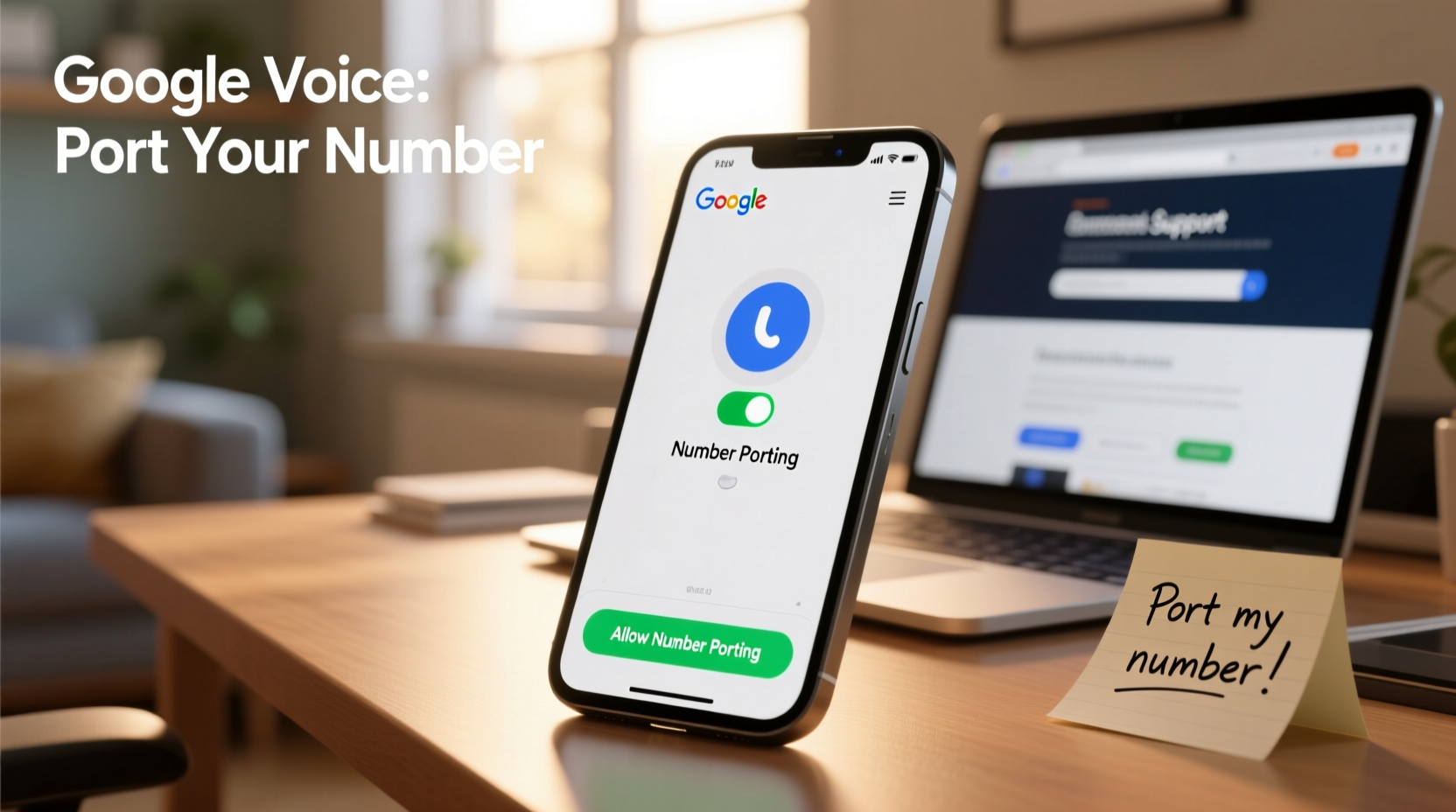 google voice to allow number porting