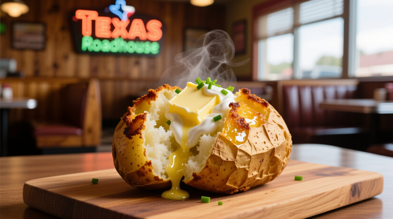 Texas Roadhouse Ofenkartoffel