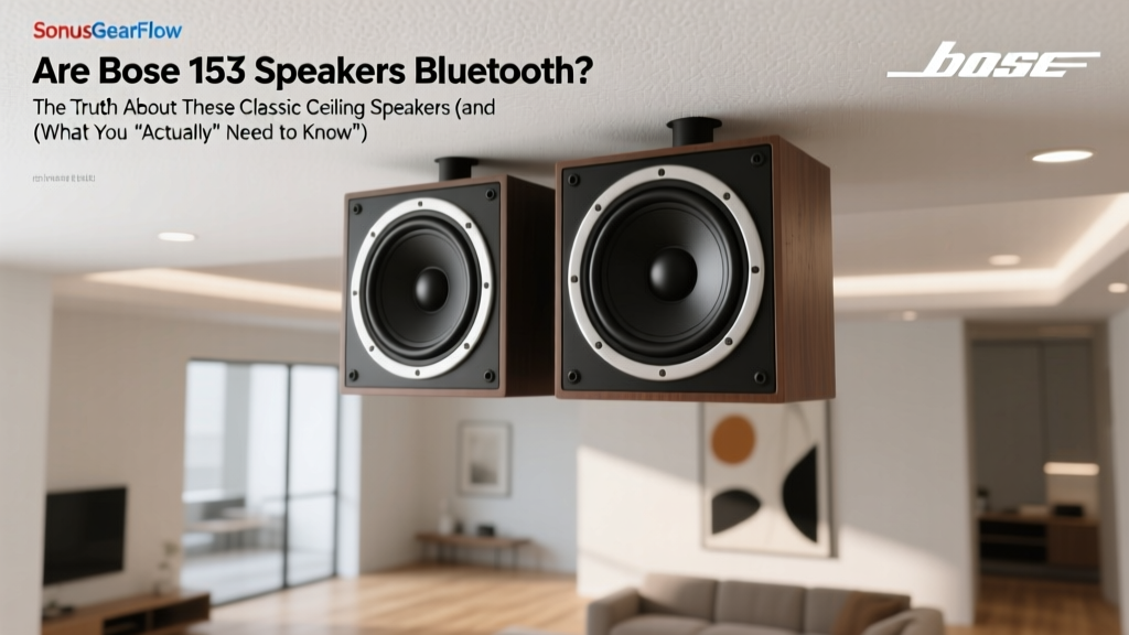 Bose 151 Speakers Aren’t Bluetooth—Here’s What You Need