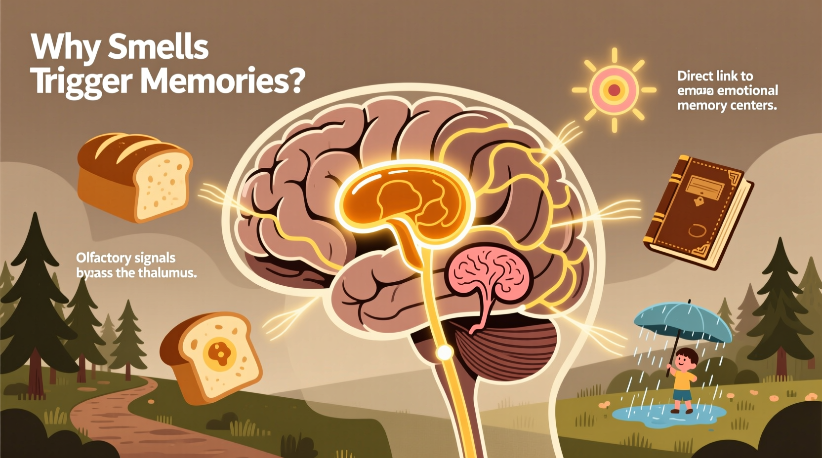 why do smells trigger memories so strongly the science of scent explained