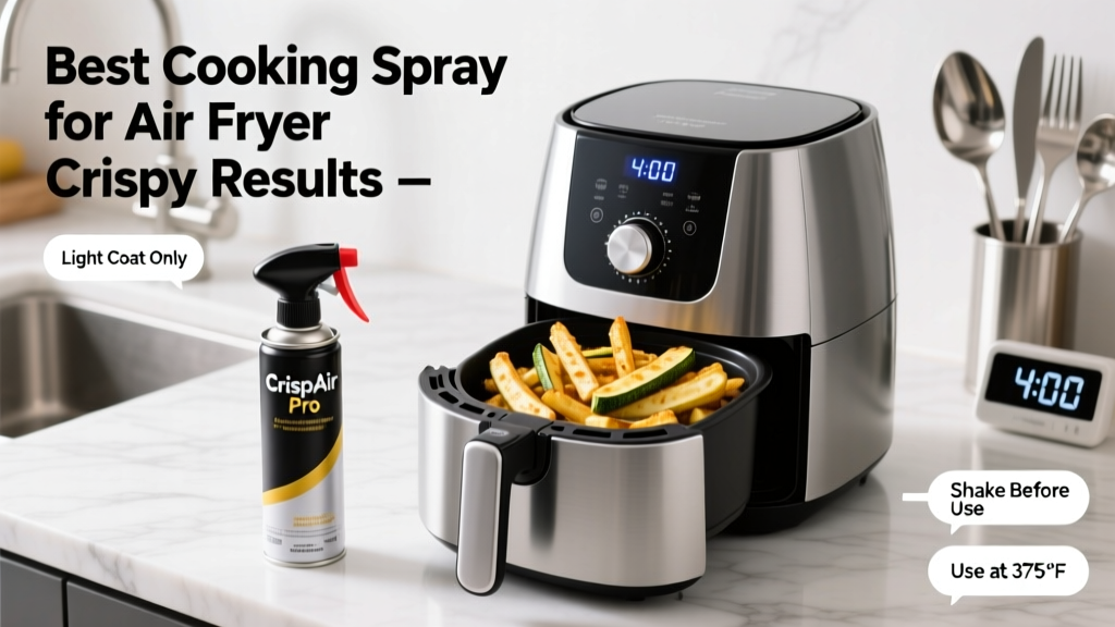 Best Cooking Spray for Air Fryer: Crispy Results, Zero Hassle