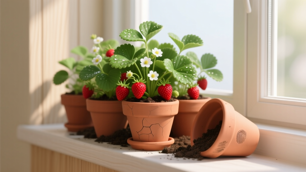 How to Grow Strawberries Indoors Under $20
