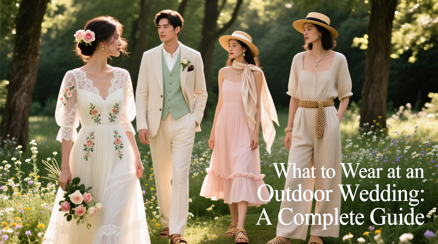 what to wear at outdoor wedding