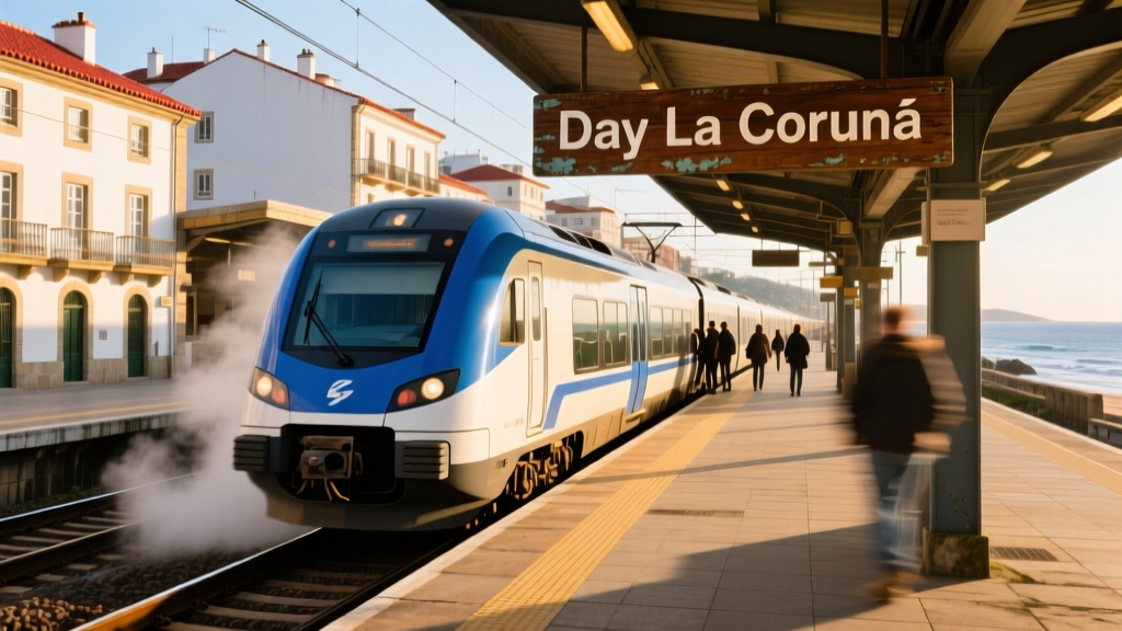 A Practical Day in La Coruña, Spain: Logistics, Transit, and Local Realities