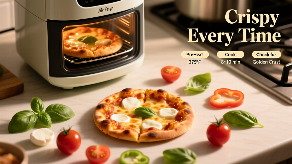 Mini Pizza Air Fryer Time Guide (Crispy Every Time!)