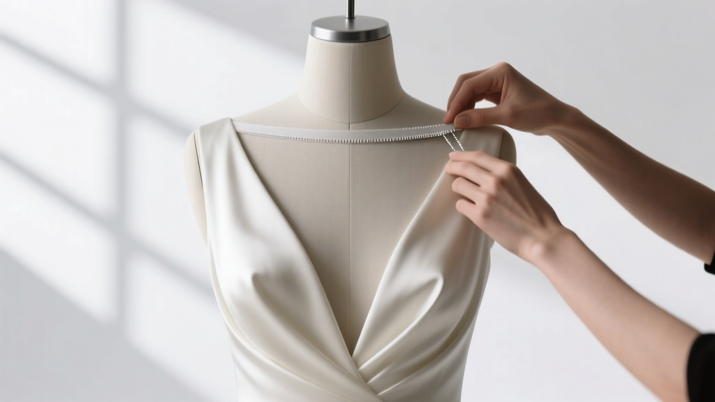 V-Neck Wedding Dress Alterations: 7 Non-Destructive Fixes