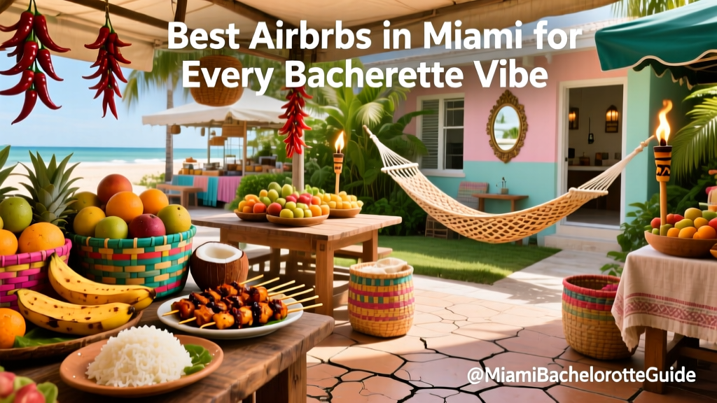 Best Airbnbs in Miami for Every Bachelorette Group’s Vibe: From Oceanfront Glam to Artsy Wynwood Hideaways