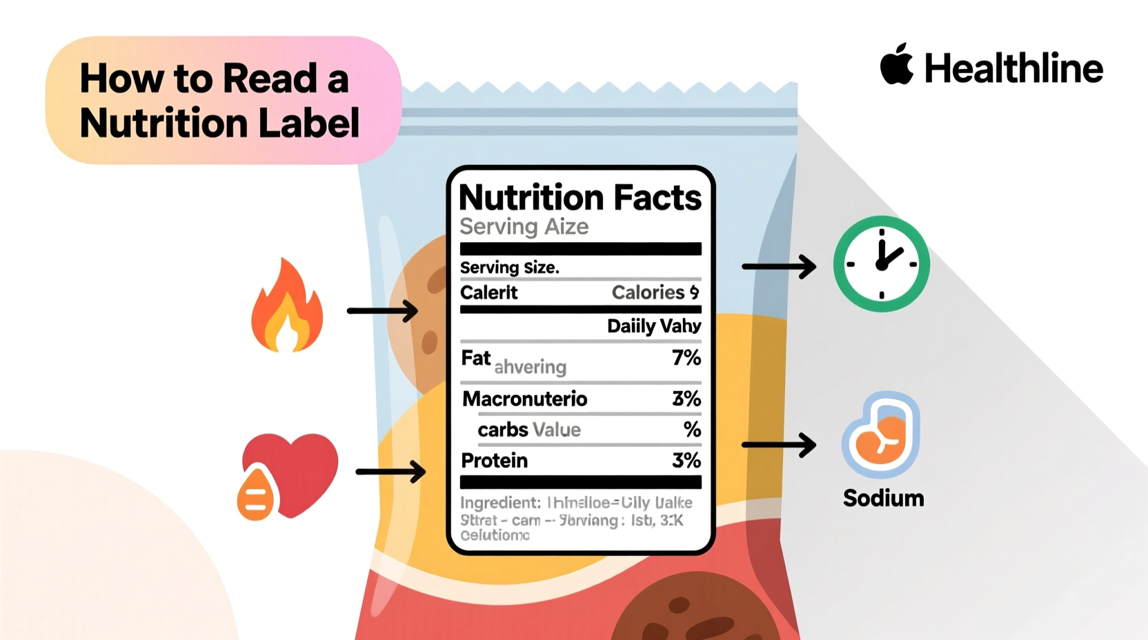 how do you read the nutrition label on food