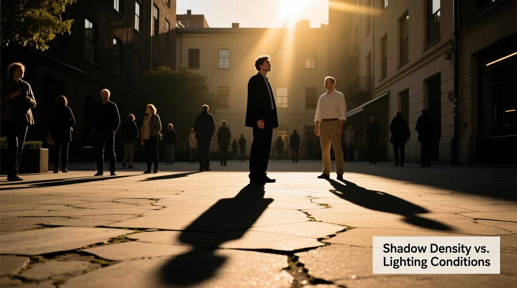 why is my shadow darker than others in photos and how lighting affects it