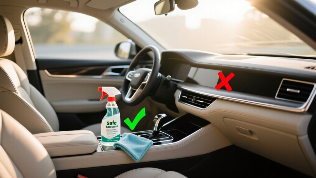 Can You Use Household Cleaners on Car Interior? What Is Safe and What Is Not