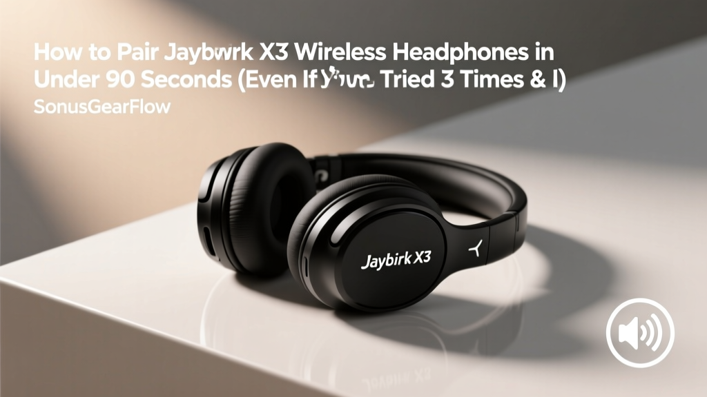 Jaybird X3 Pairing Guide: Fix Bluetooth Issues (2026)