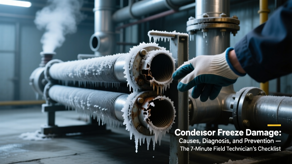 Condenser Freeze Damage: Causes, Diagnosis & Prevention