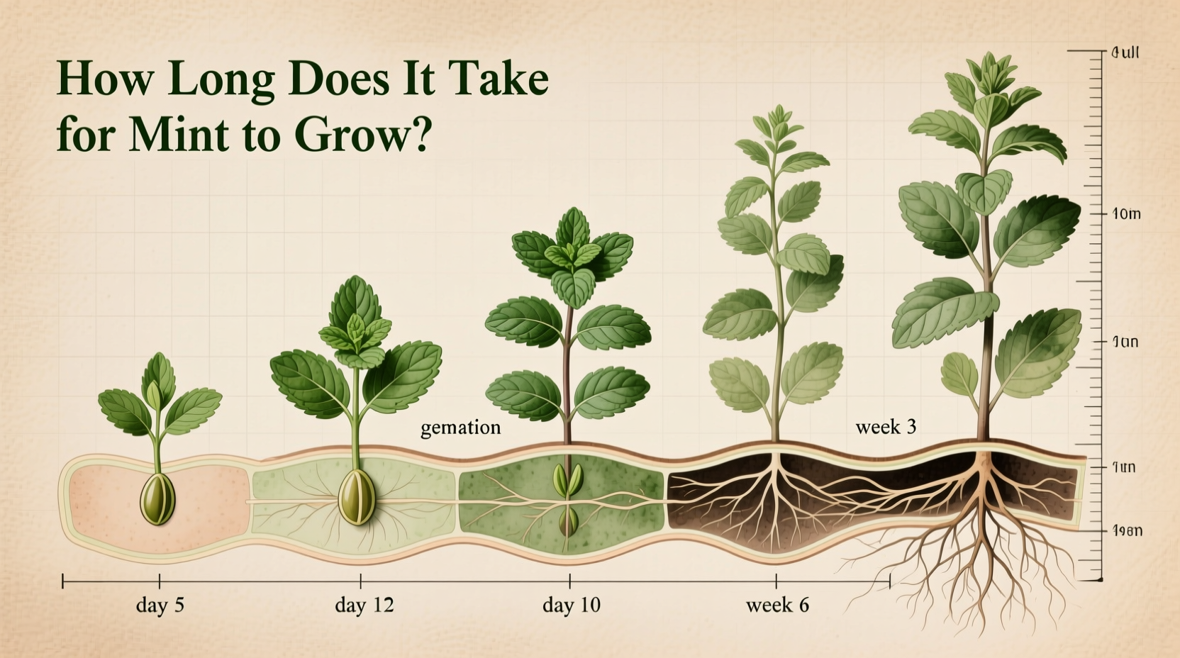 Grow Mint in 3-4 Weeks | TheHomeSprouts