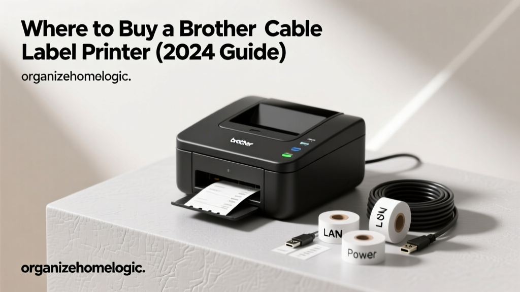 Where to Buy a Brother Cable Label Printer (2024 Guide)