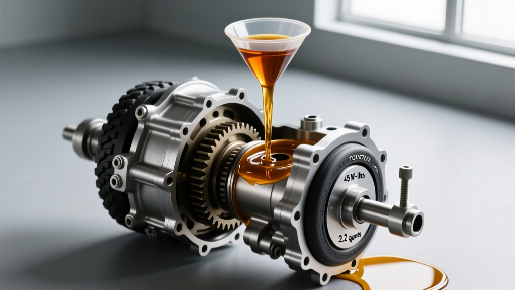 2017 Tacoma Differential Fluid Change: Step-by-Step Guide & Specs