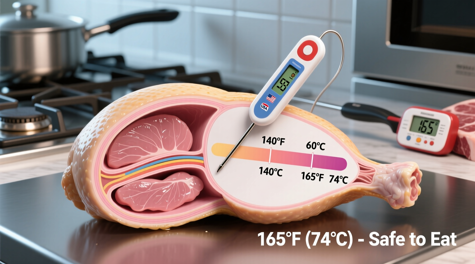 what temperature does chicken have to be cooked